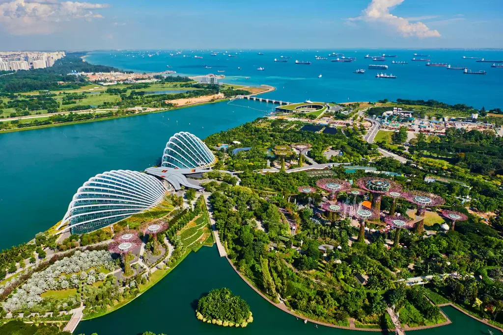 Сингапур, Gardens by the Bay, Supertree Grove