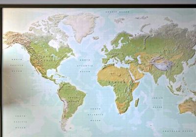 IKEA продает карты мира без Новой Зеландии