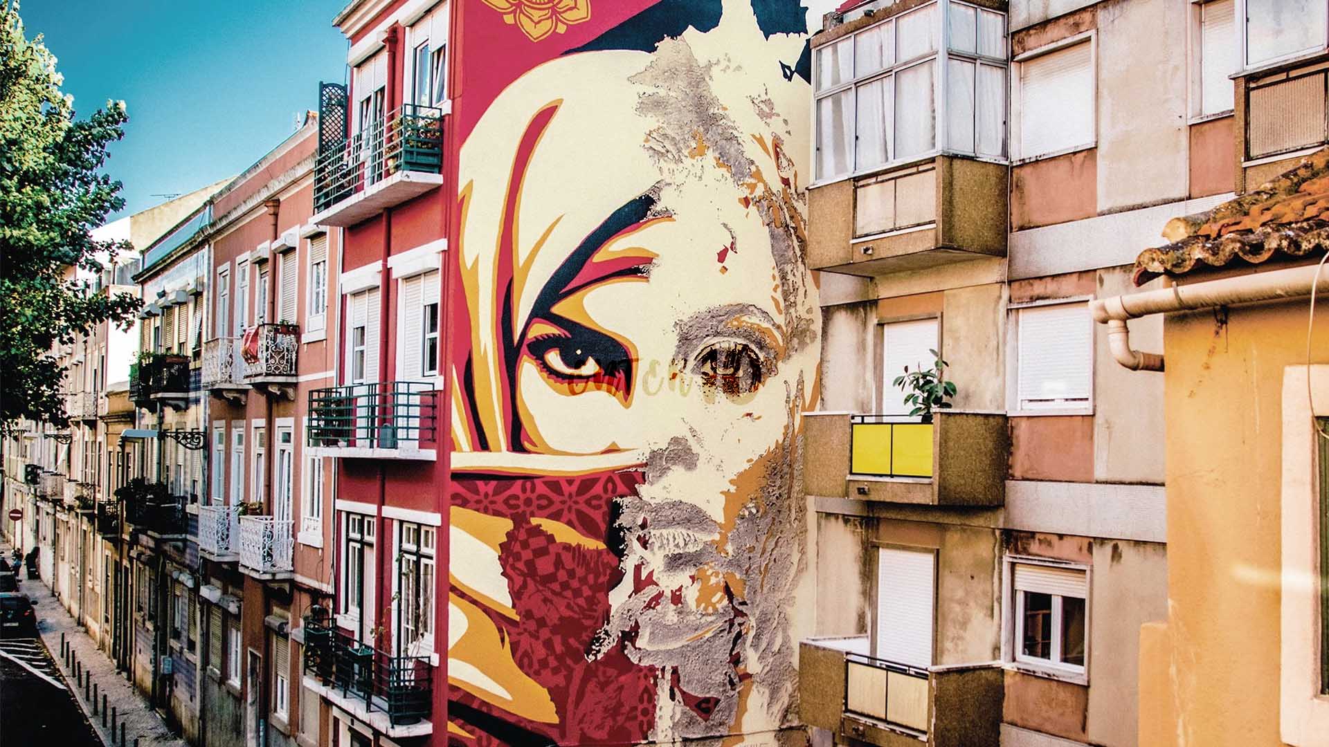 Лиссабон - как новый центр уличного искусства