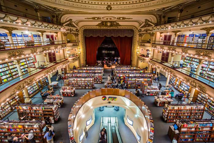 Магазин книг в Буэнос-Айресе