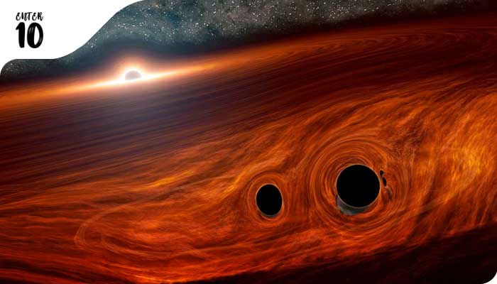 Столкновение в космосе привело к появлению черной дыры в 142 раза больше Солнца