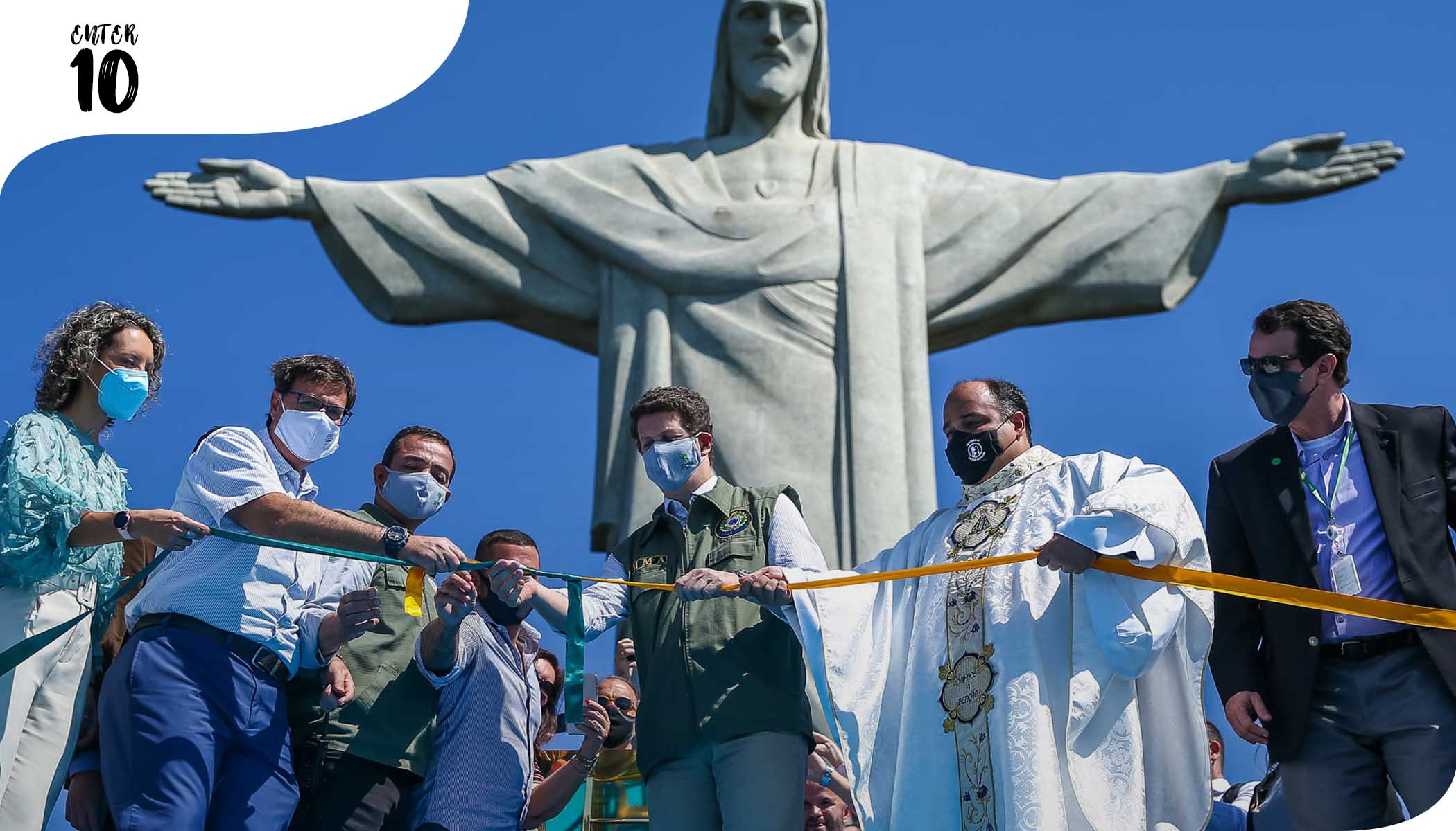 Бразильская статуя Христа-Искупителя вновь открылась