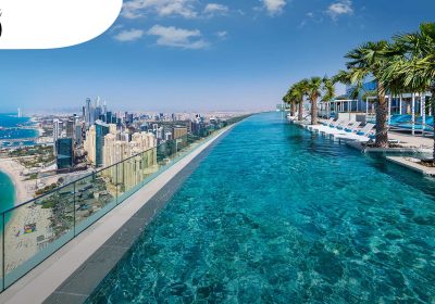 Самый высокий бассейн в мире открылся в Дубаи с потрясающими видами на город