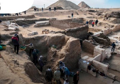 Мумии с золотыми языками найдены в древнеегипетском захоронении