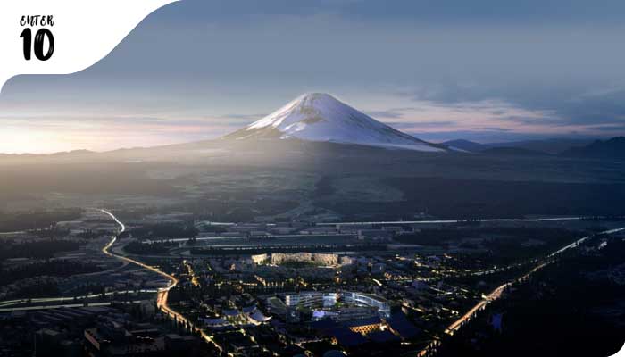 Компания Toyota строит свой город возле горы Фудзияма