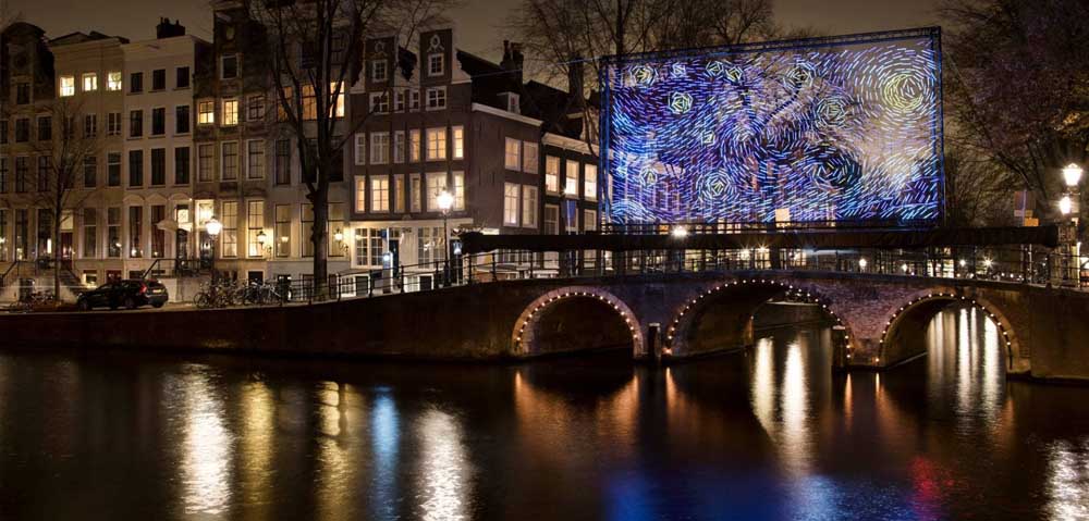 Фестиваль света в Амстердаме - Куда поехать отдыхать в январе 2020