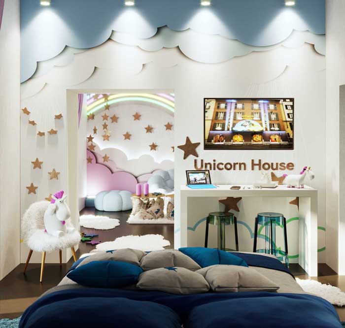 Unicorn House - Дом с единорогами в Милане, Италия