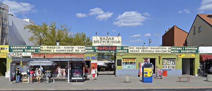 Достопримечательности Варшавы - Bazaar Różyckiego