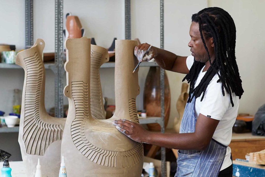 Домик Xigera Safari в Ботсване демонстрирует искусство выдающихся африканских творцов