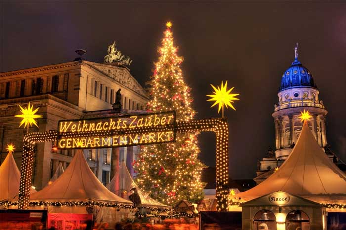 Рождественские ярмарки Европы 2019, лучшие рождественские каникулы в Берлине, Германия